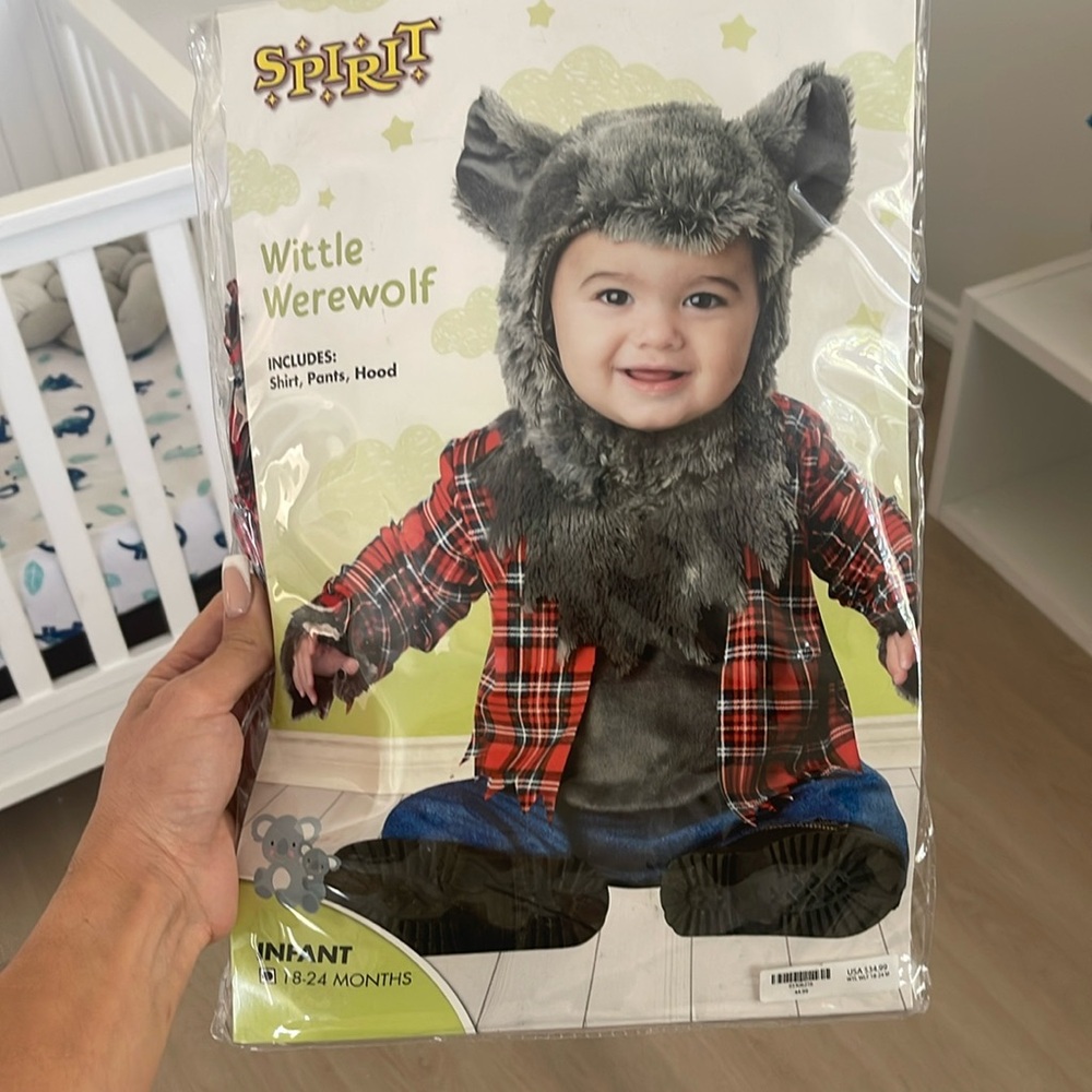 Baby boy wolf Halloween costume for 18-24 months